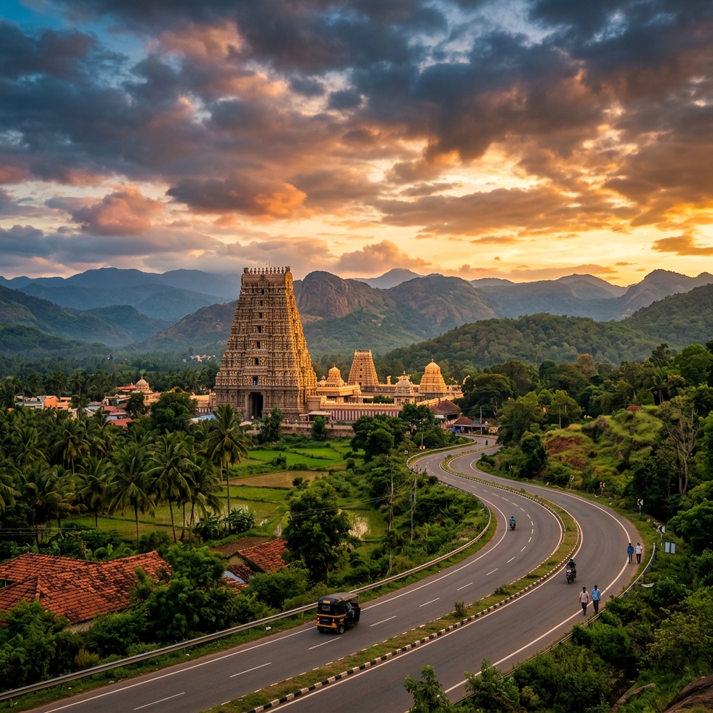 South India Scenic Travel Destination